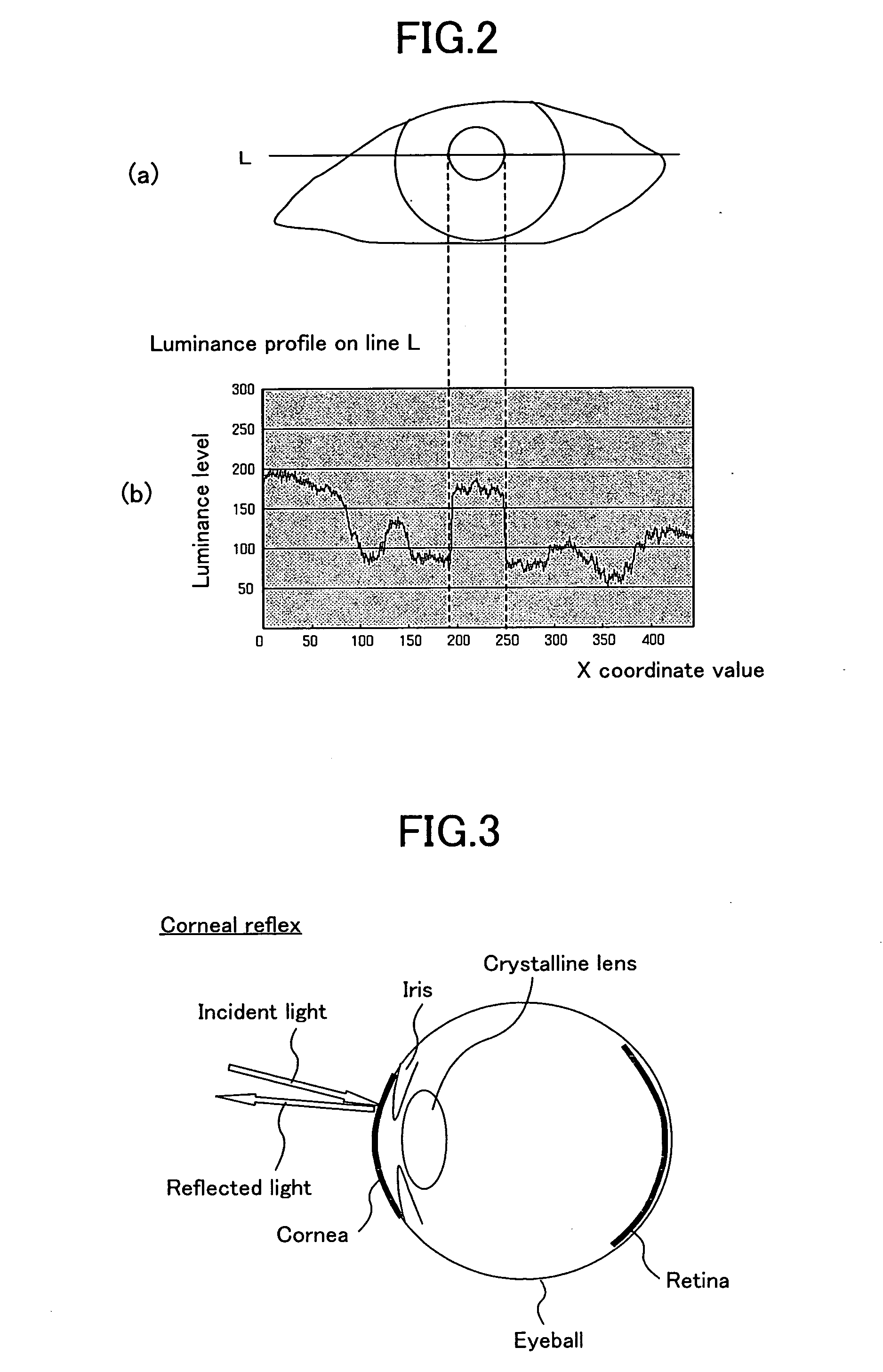 Organism eye judgment method and organism eye judgment device