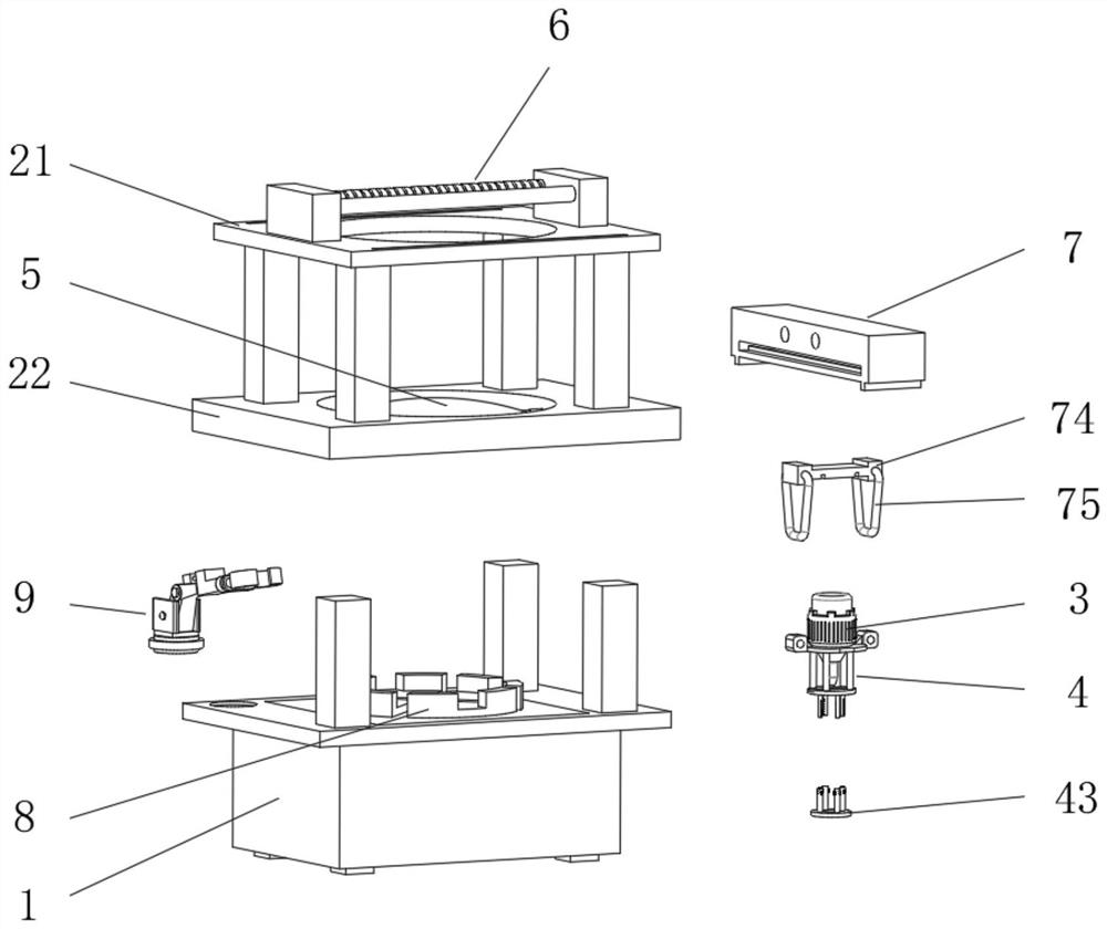 Laser etching equipment for chip silicon wafer and chip production process