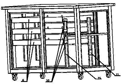 Intelligent assembly detection workbench trolley and use method thereof