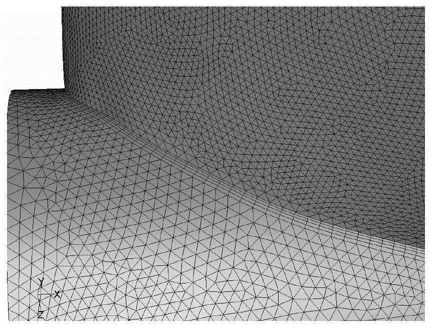 Method for forecasting numerical value of cavitation of underwater propeller tip vortex