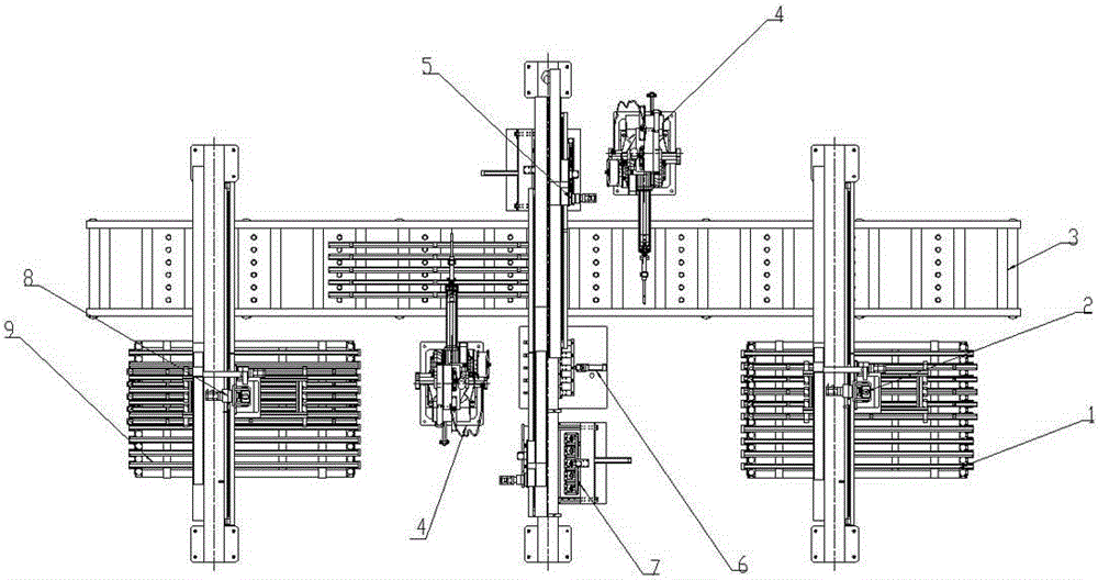 Door pocket welding robot system