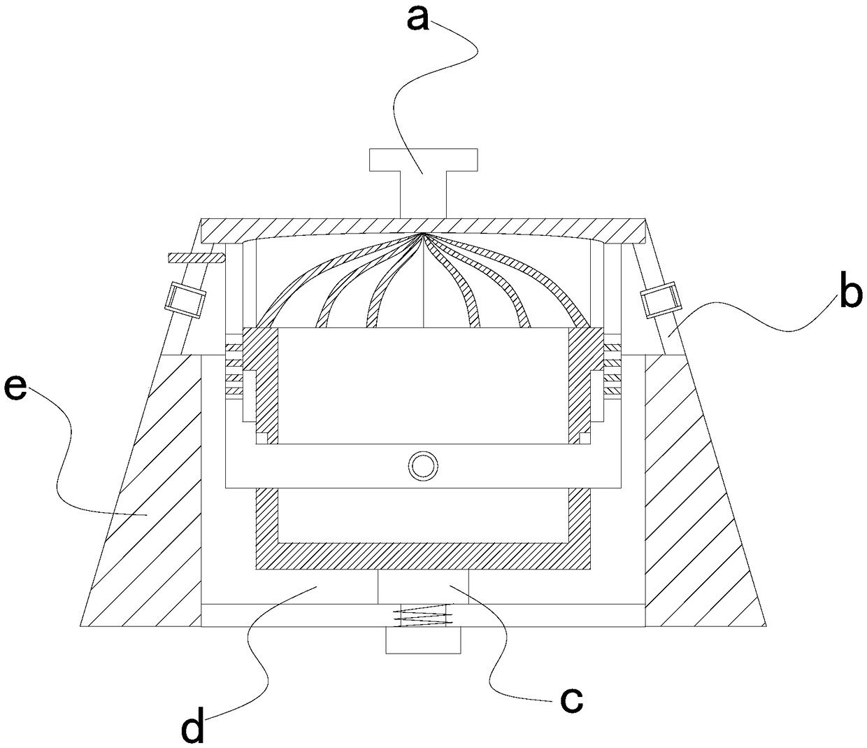 Cover and inner container integrated anti-scald type internet of things stew pot