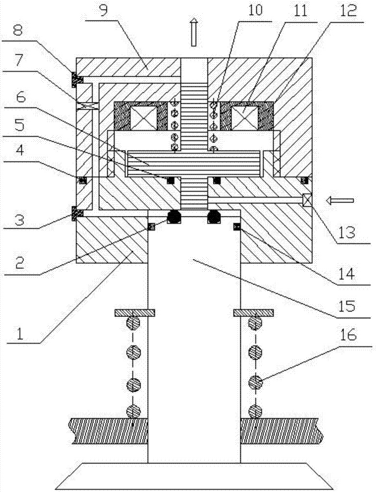 Electromagnetic-control hydraulic drive type fully-variable valve mechanism