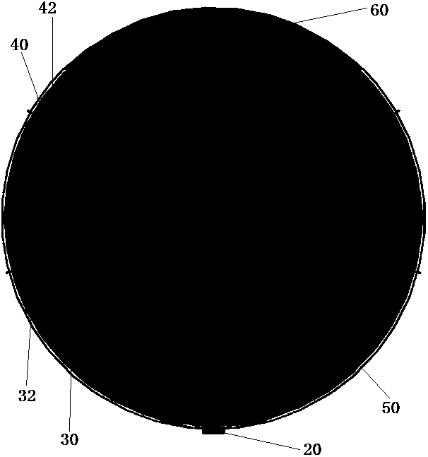 Reducer capable of buffering landing