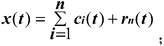 EMD and CSP fusion power spectral density electroencephalogram feature extraction method