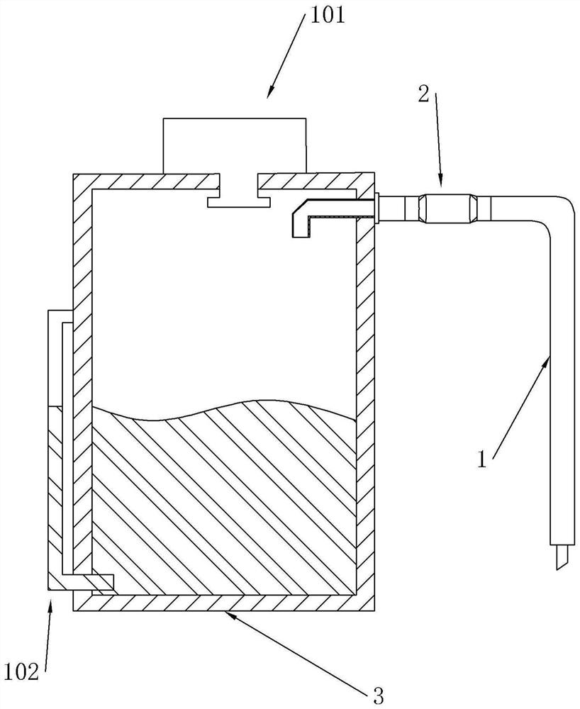 Chest drainage device