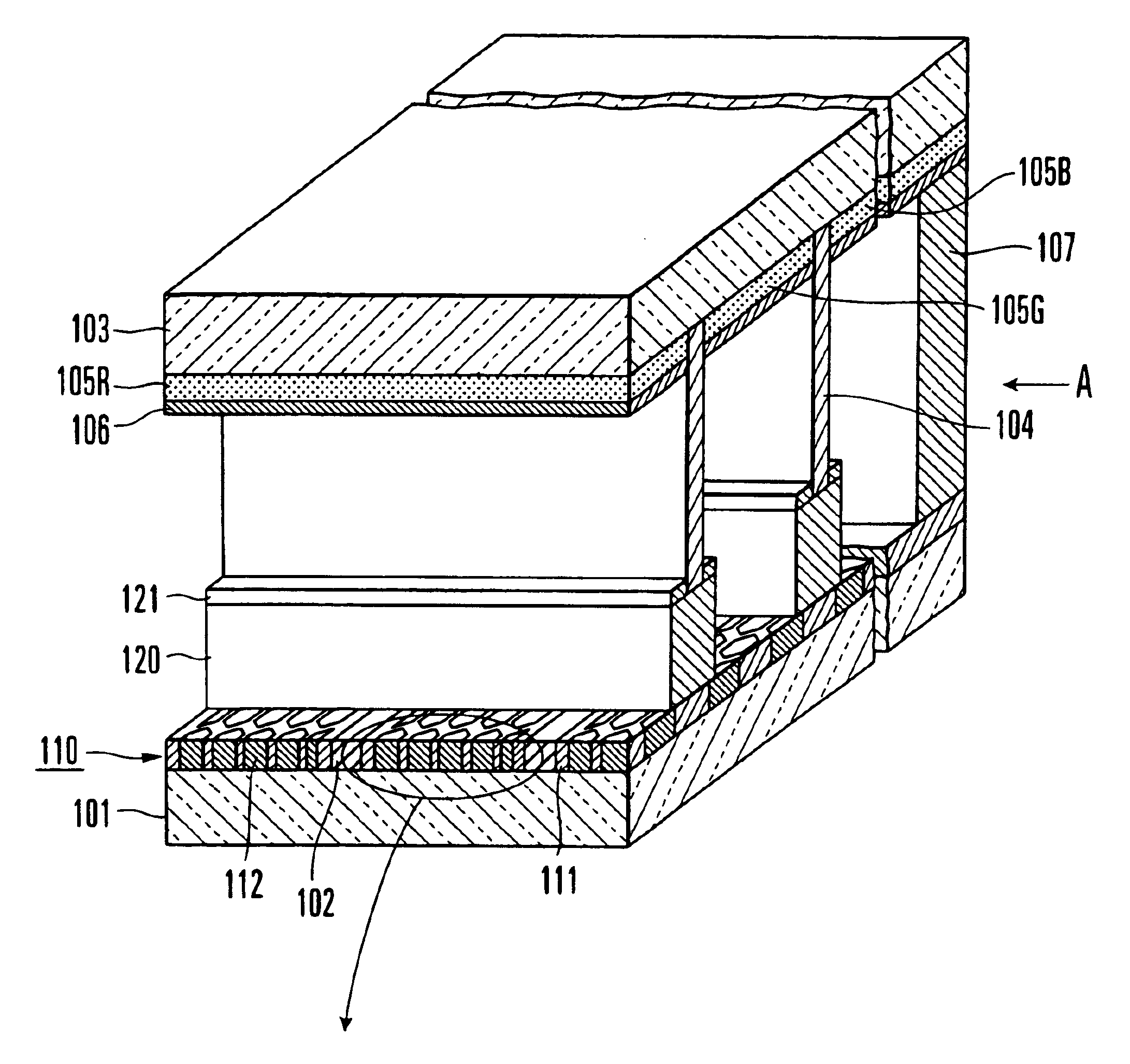 Flat-panel display and flat panel display cathode manufacturing method