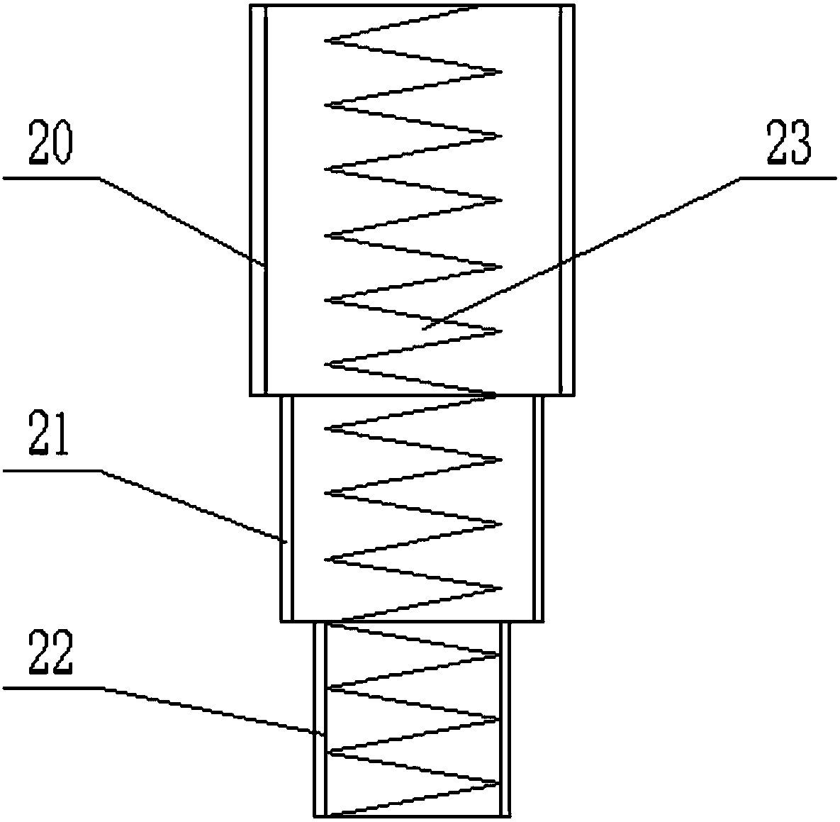 Water-cooling accelerated digging device for tree planting