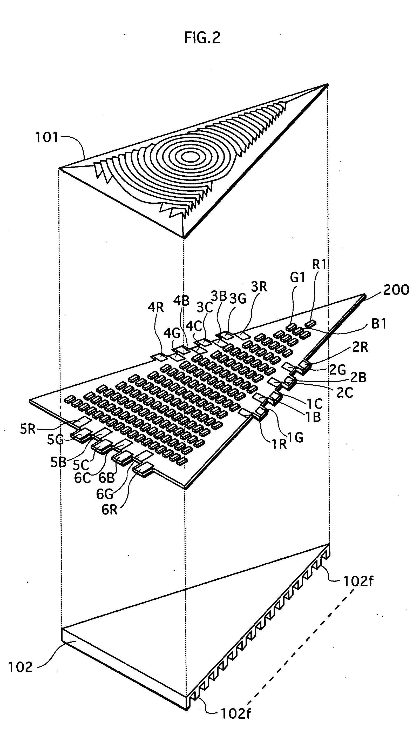 Light-emitting unit, light-emitting unit assembly, and lighting apparatus produced using a plurality of light-emitting units