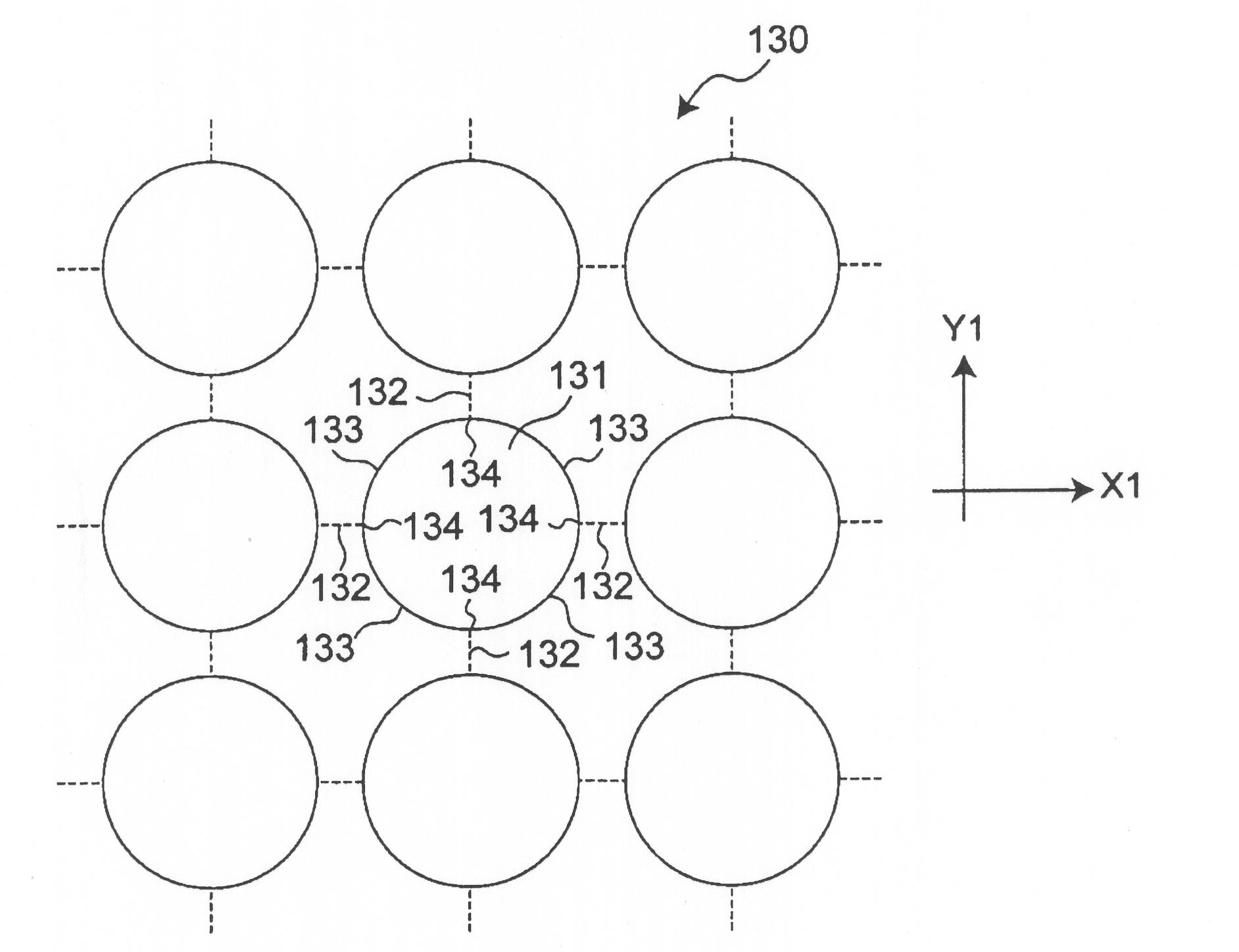 Mesh sheet and housing for electronic devices