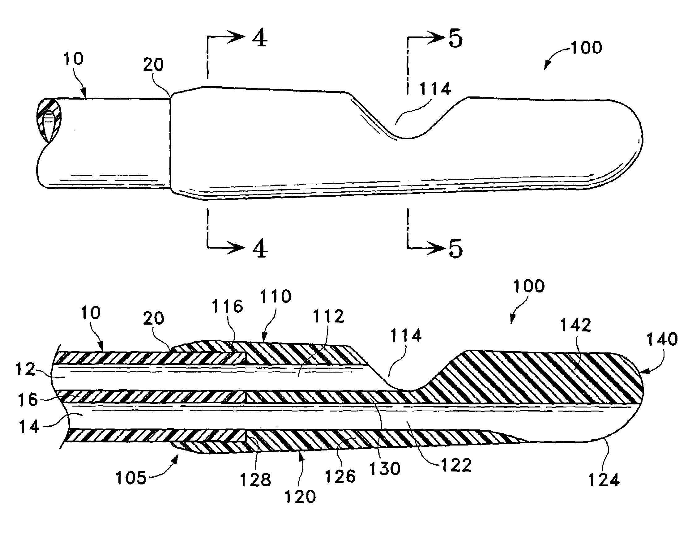 Bolus tip design for a multi-lumen catheter