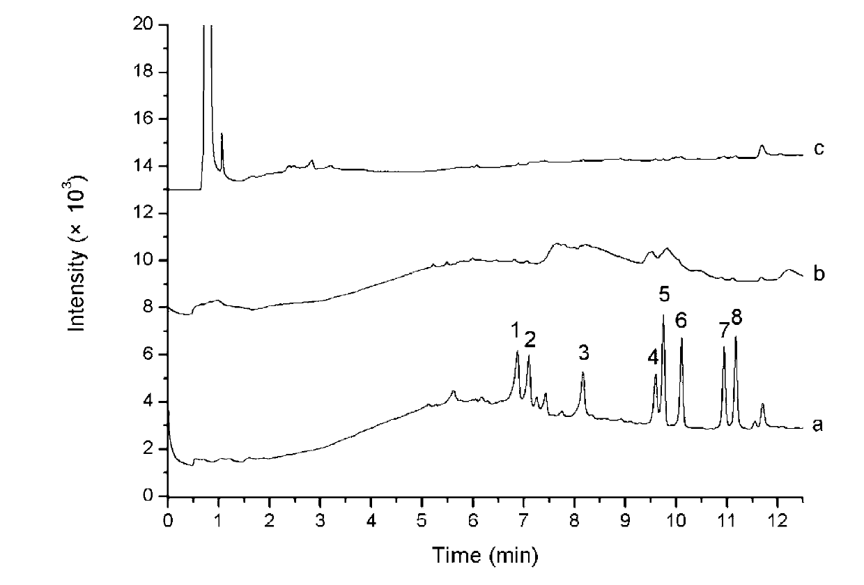 On-line enrichment-substep focus sample introduction-ultra-high performance liquid chromatography combination system and application