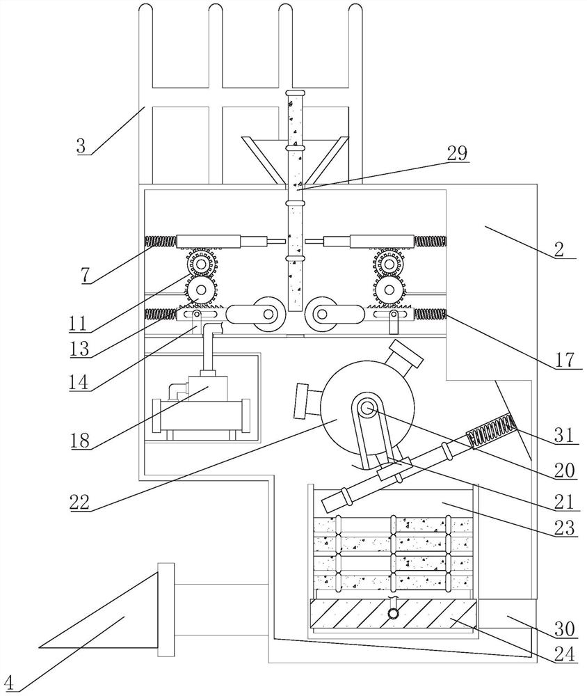 A real-time cutting device for sugarcane cultivation