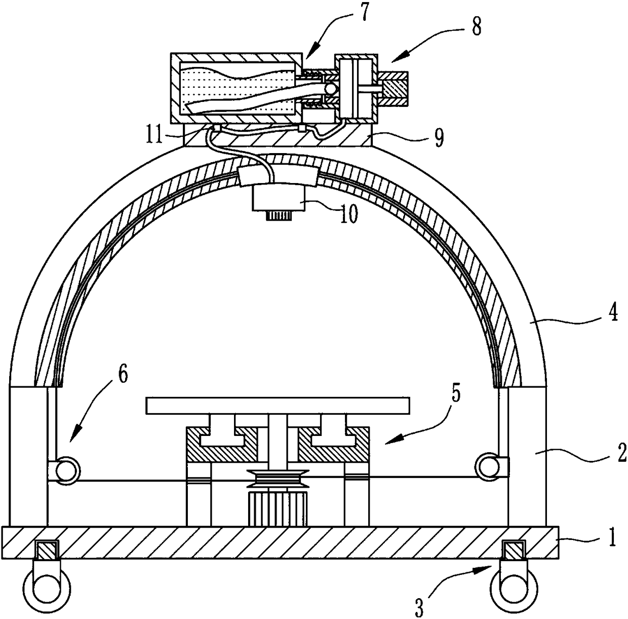 Surface paint sprayer capable of preventing oxidation of filter