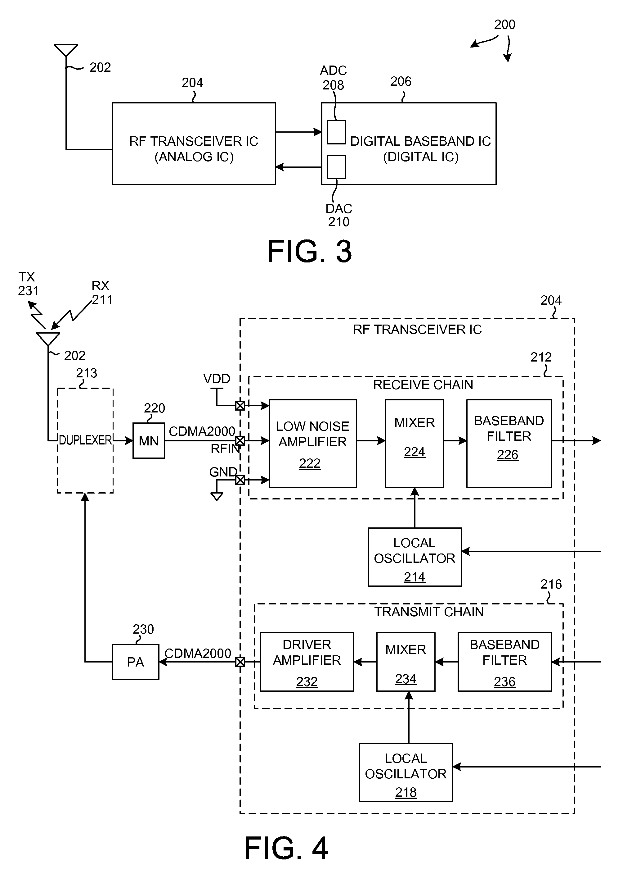 Multi-linearity mode LNA having a deboost current path