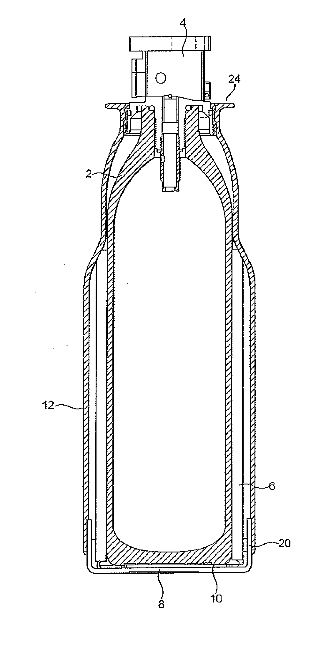 Gas storage apparatus