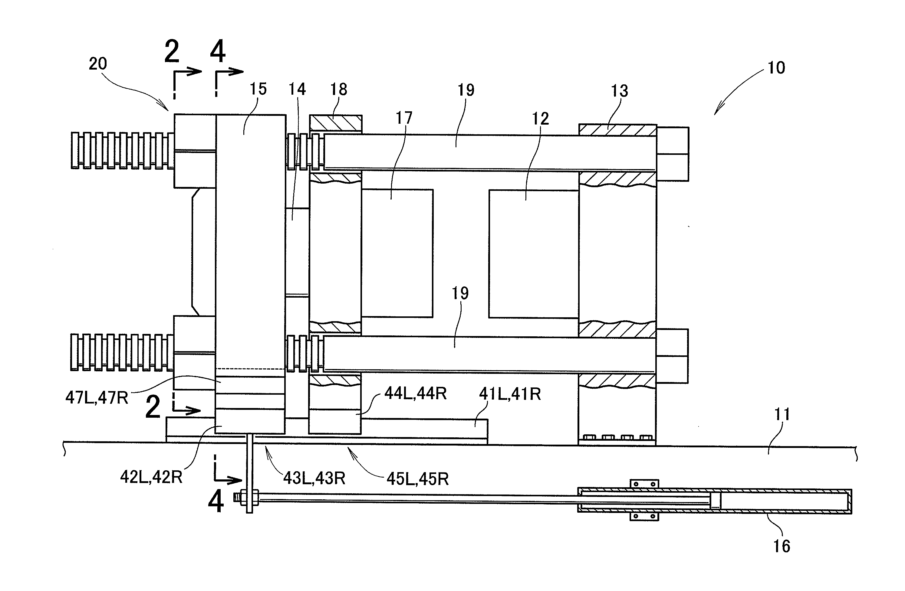 Mold clamping apparatus