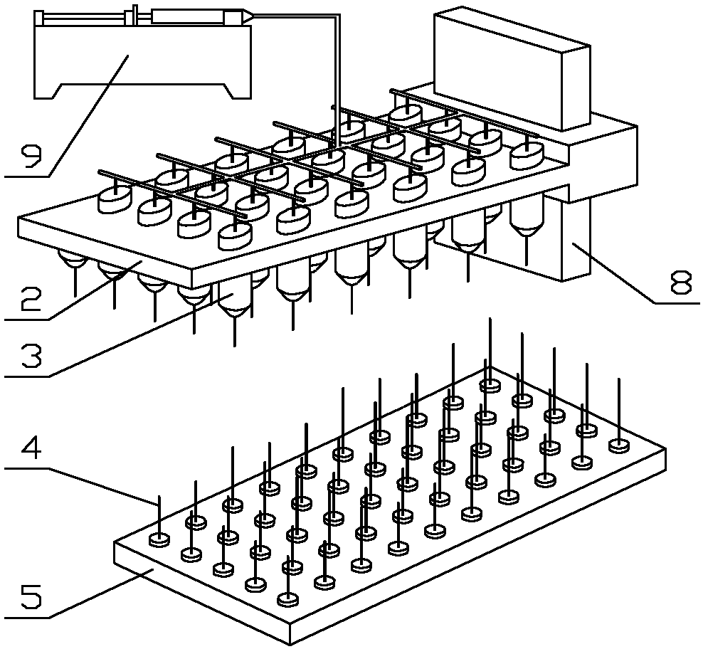 Device for electrospinning three-dimensional controlled structure of nanofibers