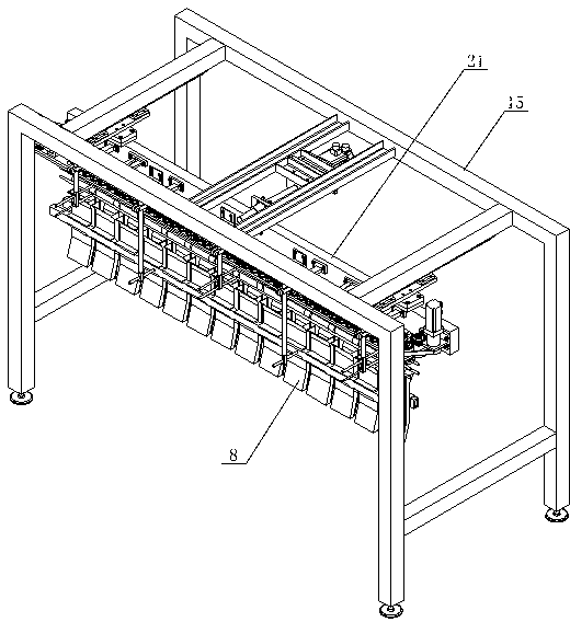 Full automatic filling vacuum package machine