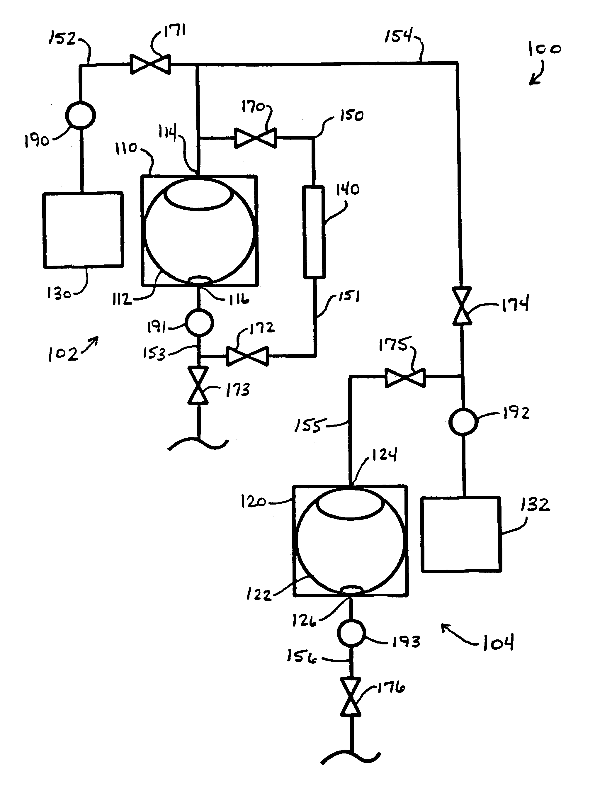 Cleaning system utilizing an organic cleaning solvent and a pressurized fluid solvent