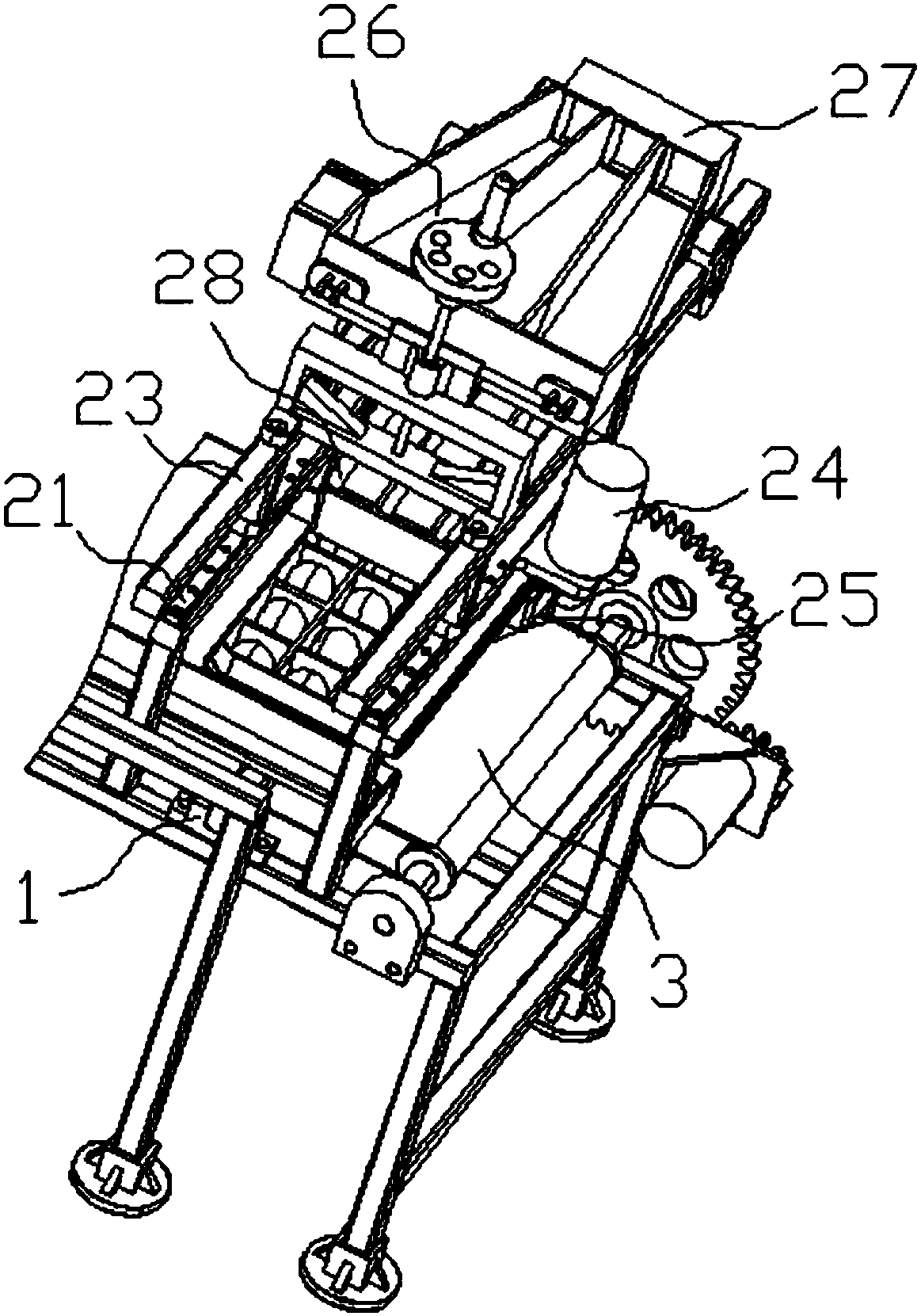 Apple packaging machine with stacking and collecting functions