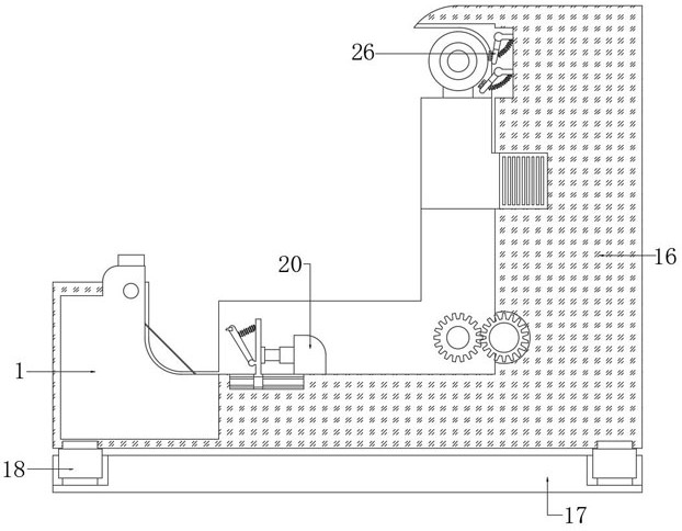 A painting device for steel structure maintenance