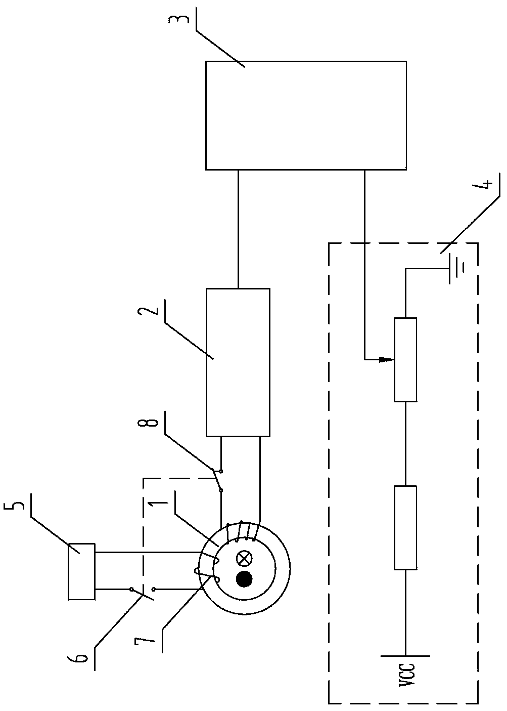 Micro-current apparent power sensing method and device