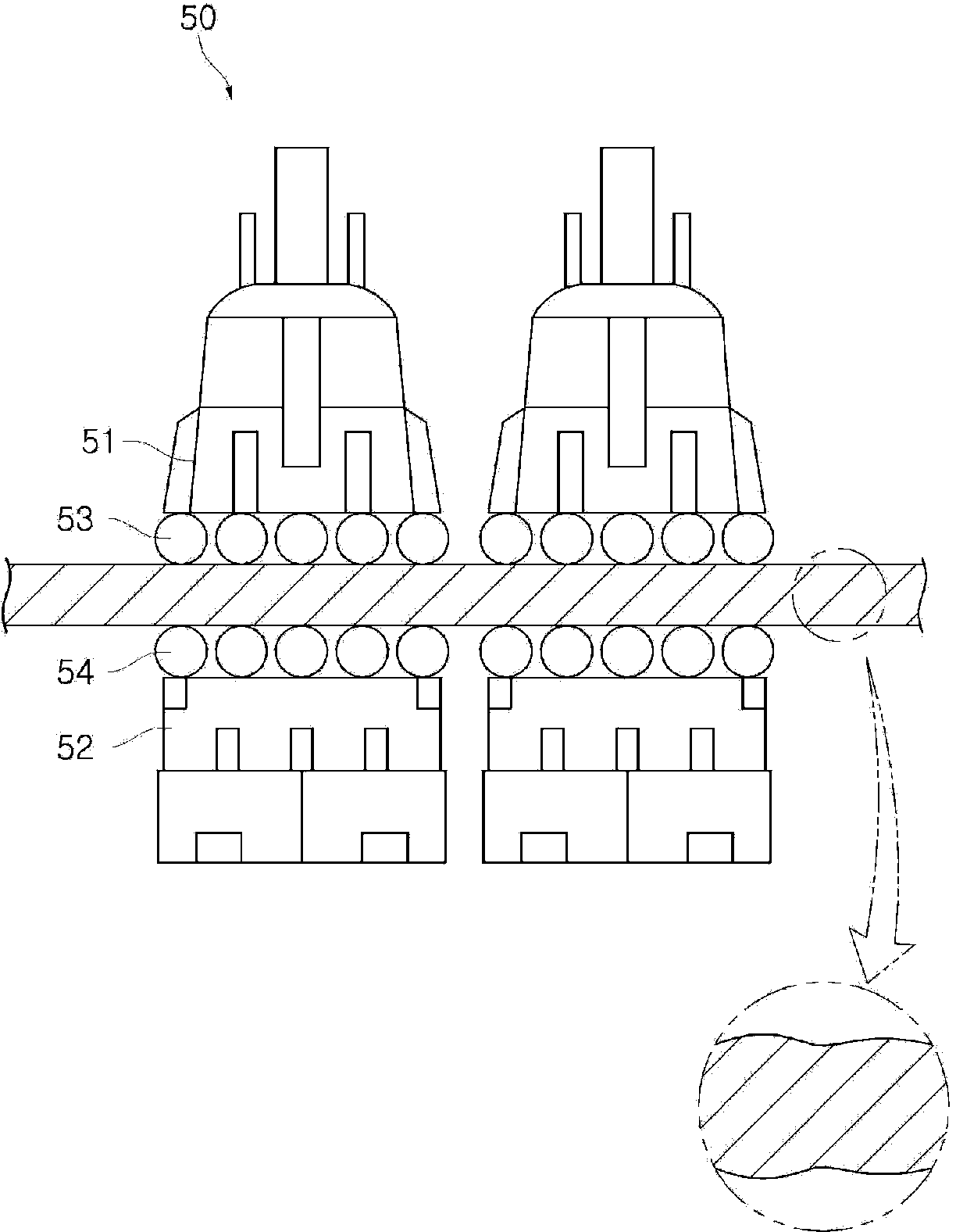 Continuous casting machine