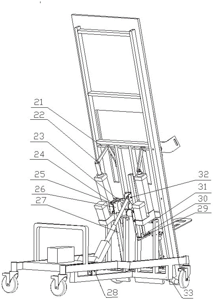 Rehabilitation training robot for lower limbs