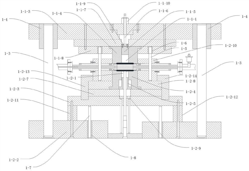 Pipe fitting magnetic pulse impact forming device