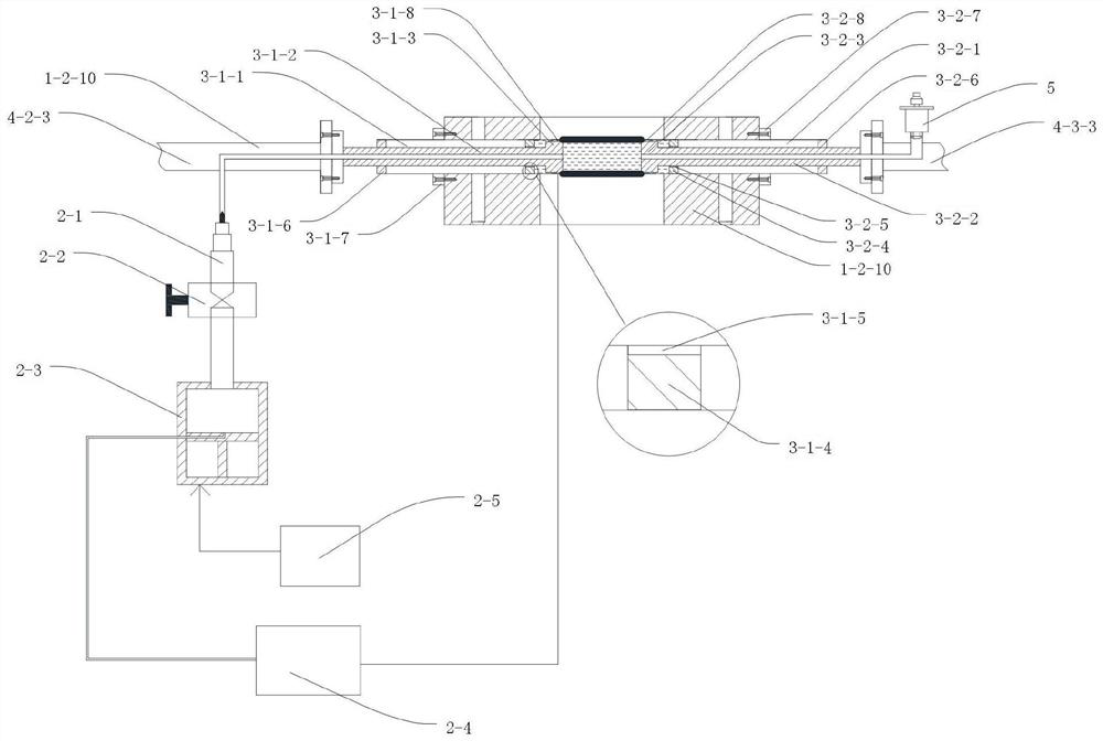 Pipe fitting magnetic pulse impact forming device