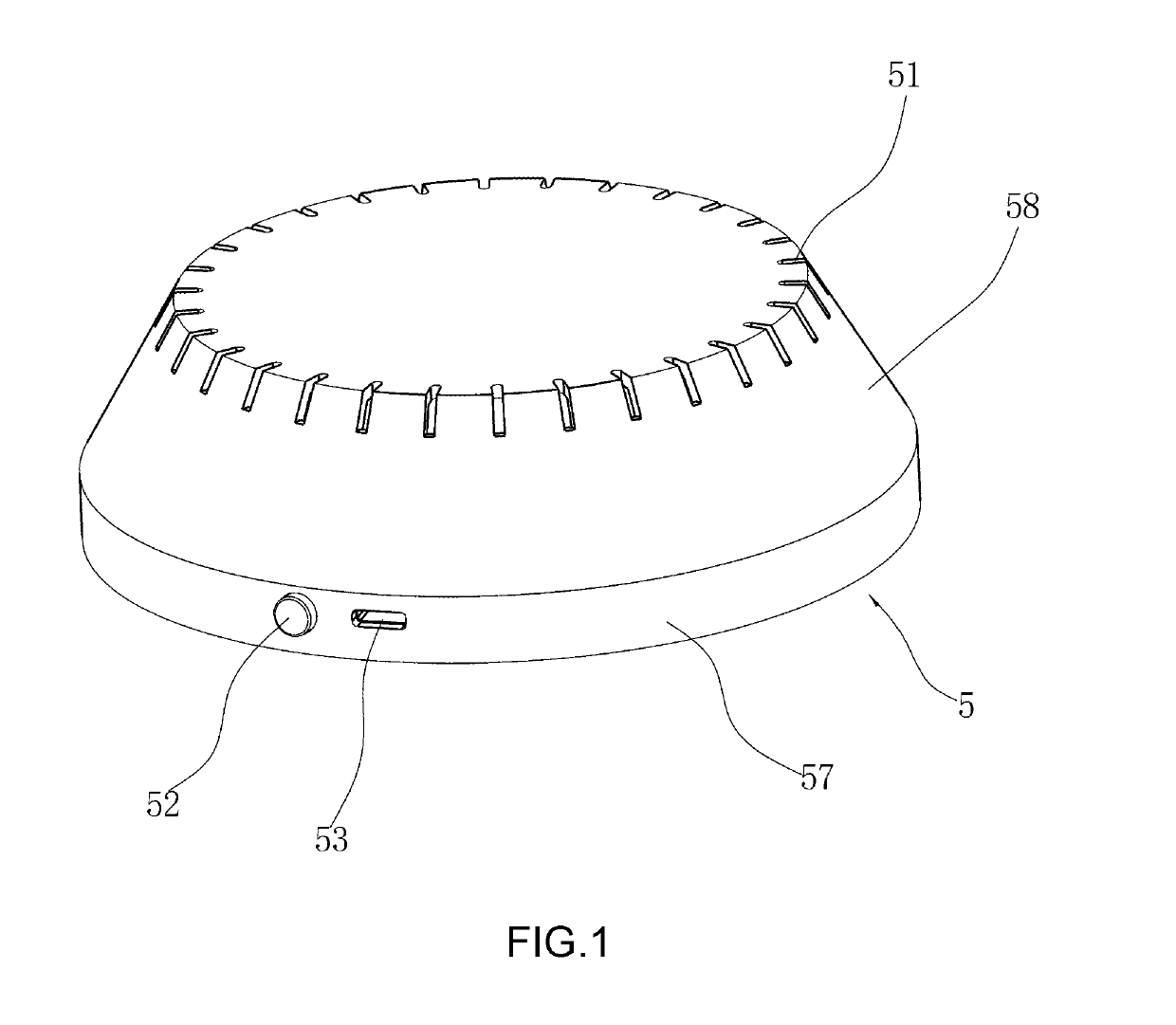 Graphite electrode and manufacturing process thereof, and a carbon dioxide generator