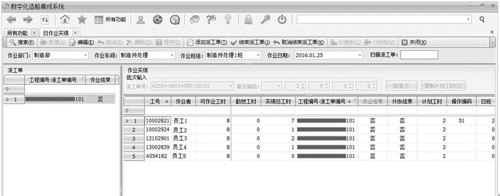 Coding algorithm based timesheet fast implementing method