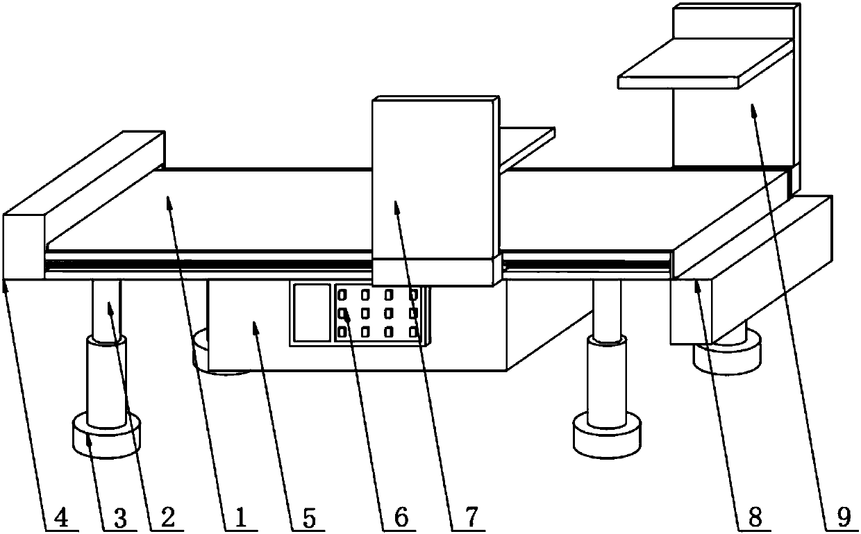 B ultrasonic bed capable of automatically changing sheet