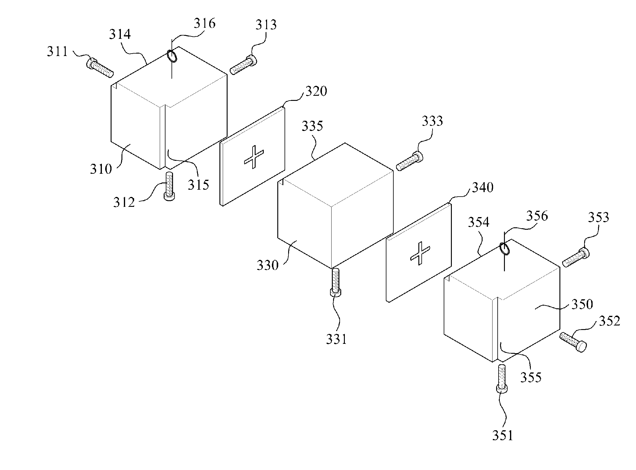 Diplexer, and resonator filters combined with dual mode and triple-mode resonators