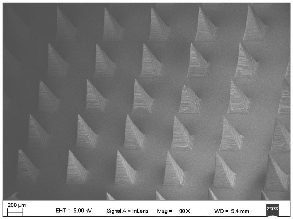 Polymer microneedle and preparation method thereof