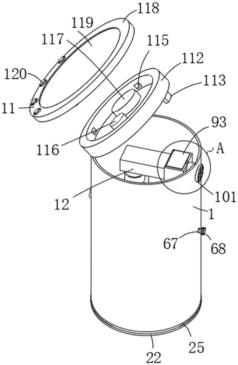 Multi-principle smoke dust measuring instrument