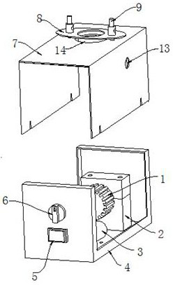 Railway vehicle speed simulation experiment device and working condition simulation method