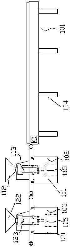 Production process for steamed cake