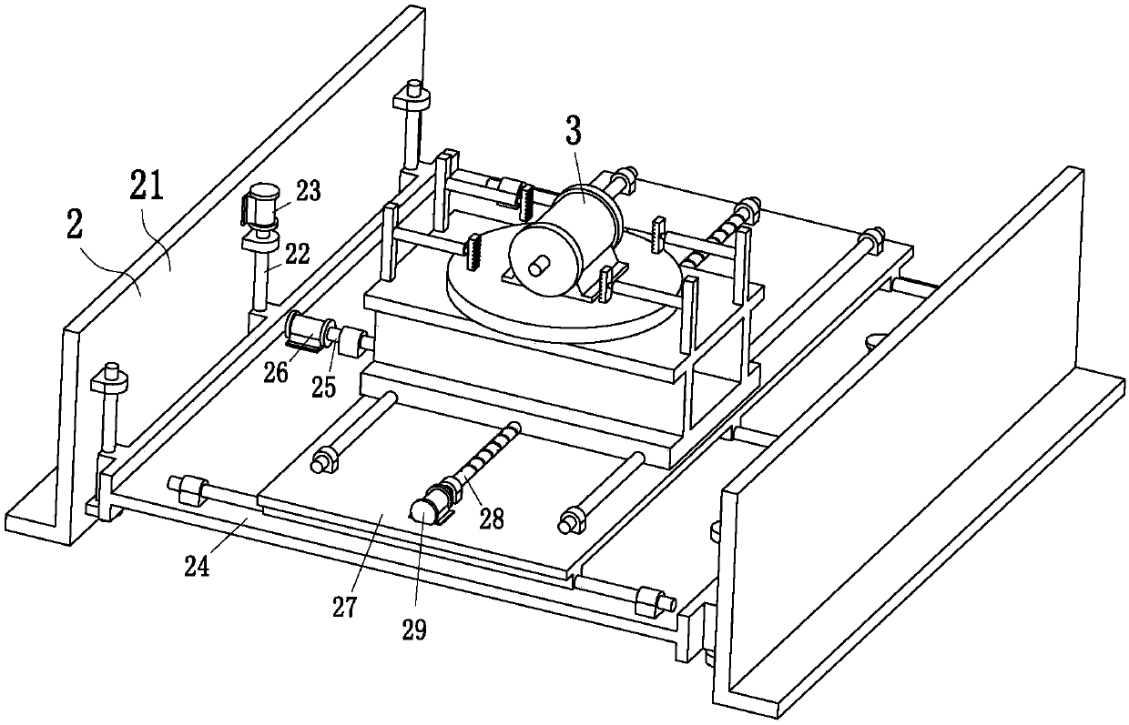 A three-phase asynchronous motor automatic disassembly equipment