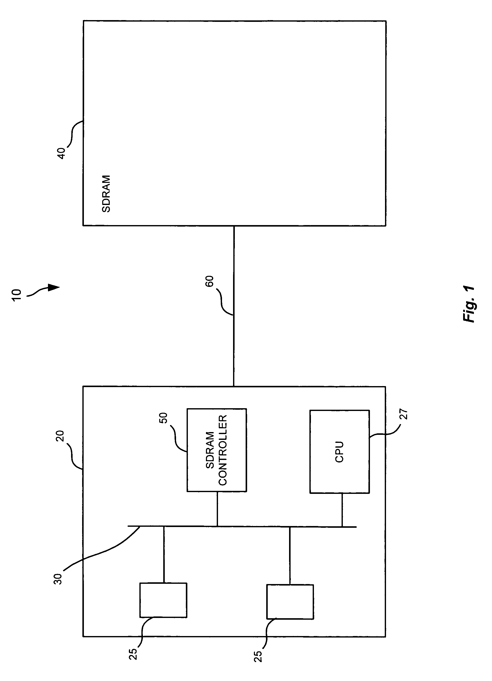 Memory controller having a buffer for providing beginning and end data