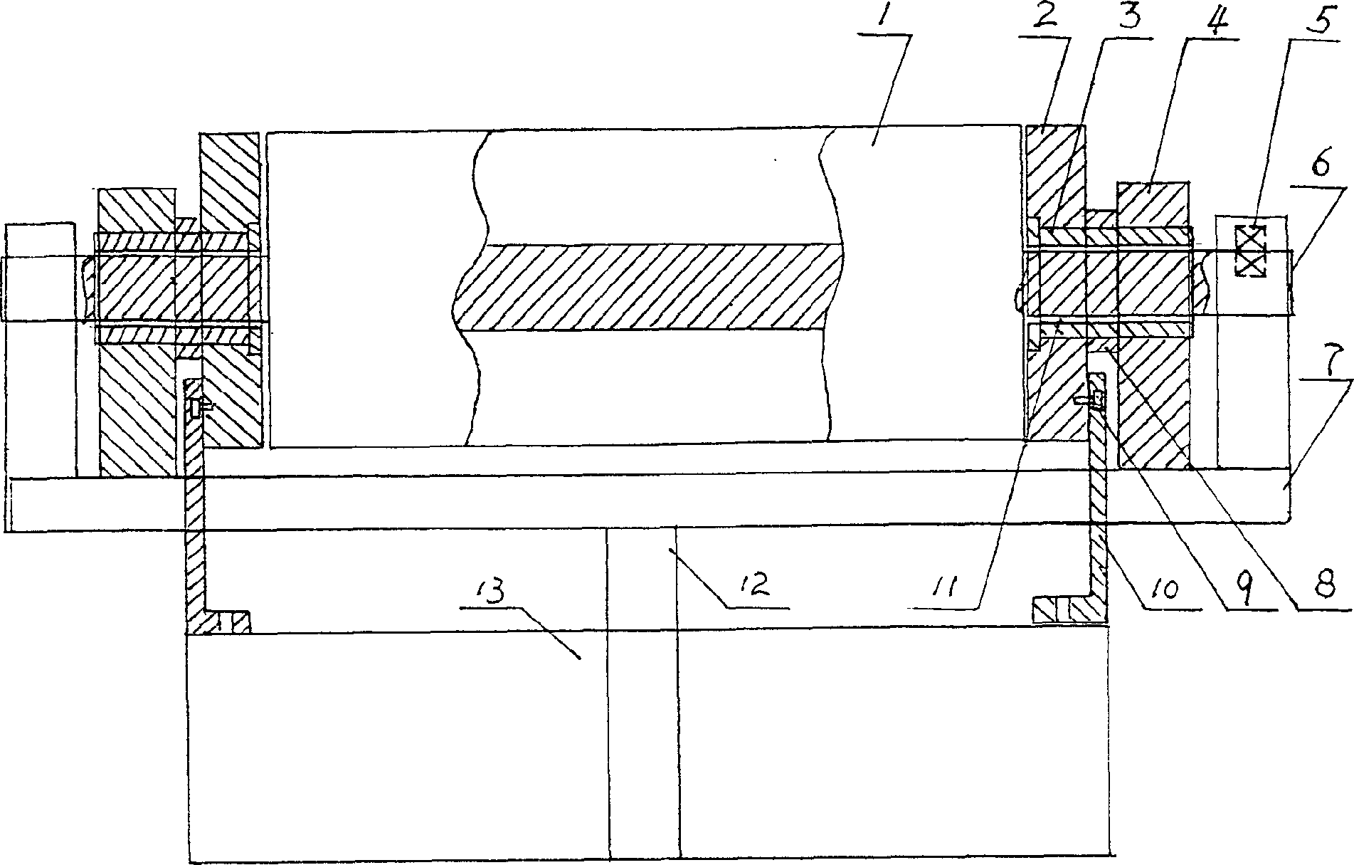 Automatic emery belt correcting device and method for wide-belt sander