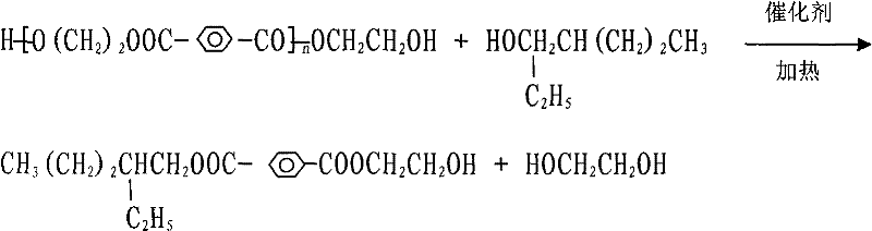 Method for producing dioctyl terephthalate from polyester waste