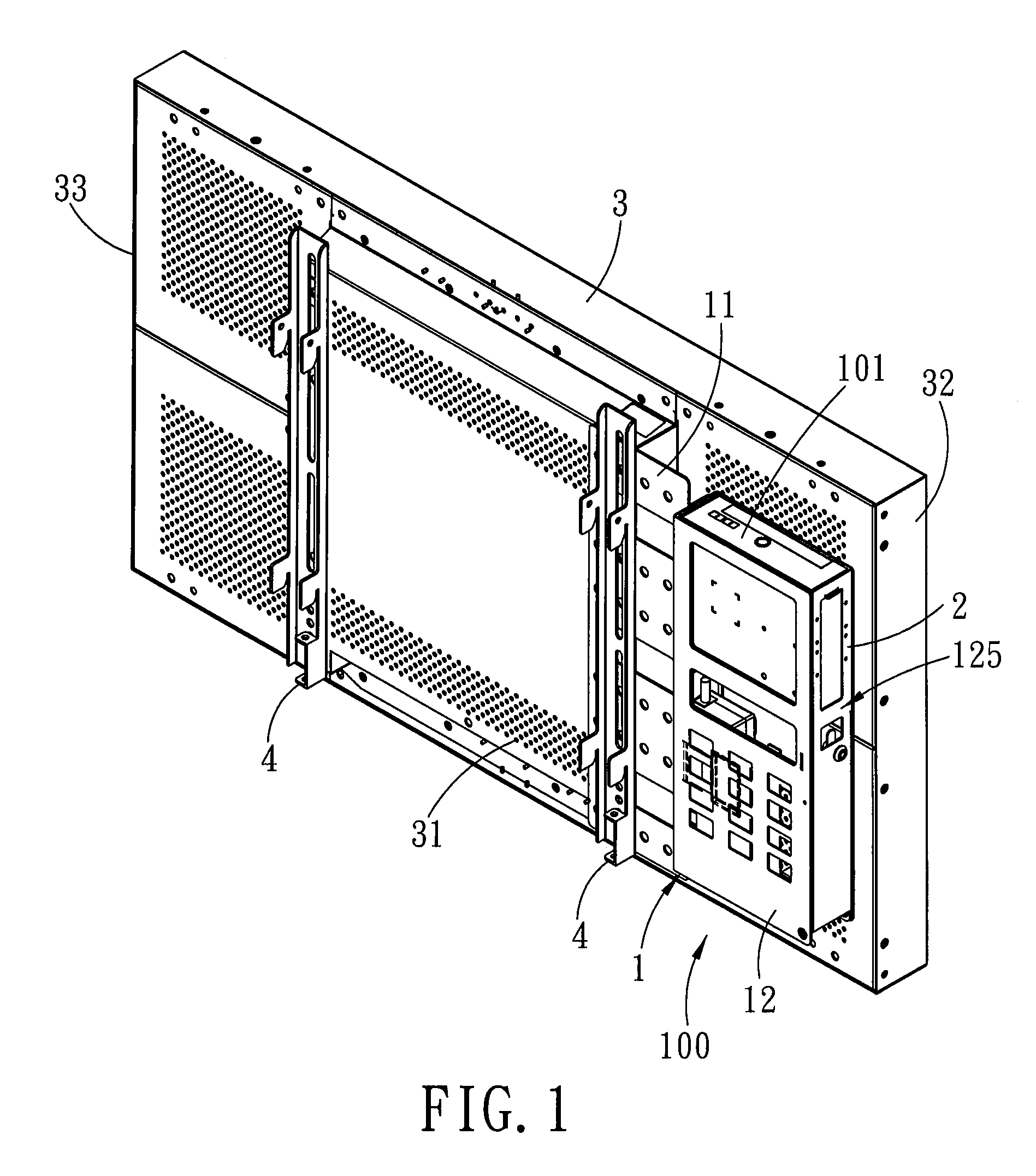 Positioning rack module and an electronic device assembly incorporatiing the same