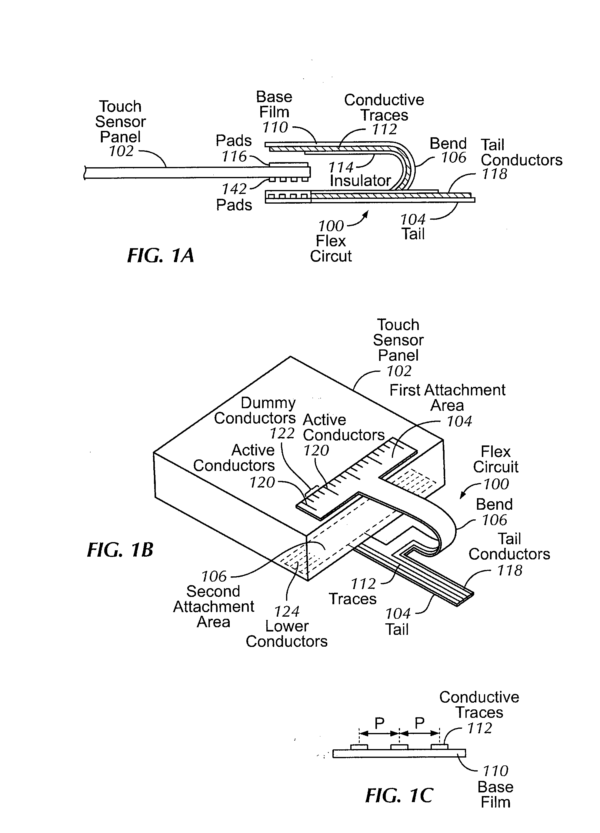 Flex Circuit with Single Sided Routing and Double Sided Attach