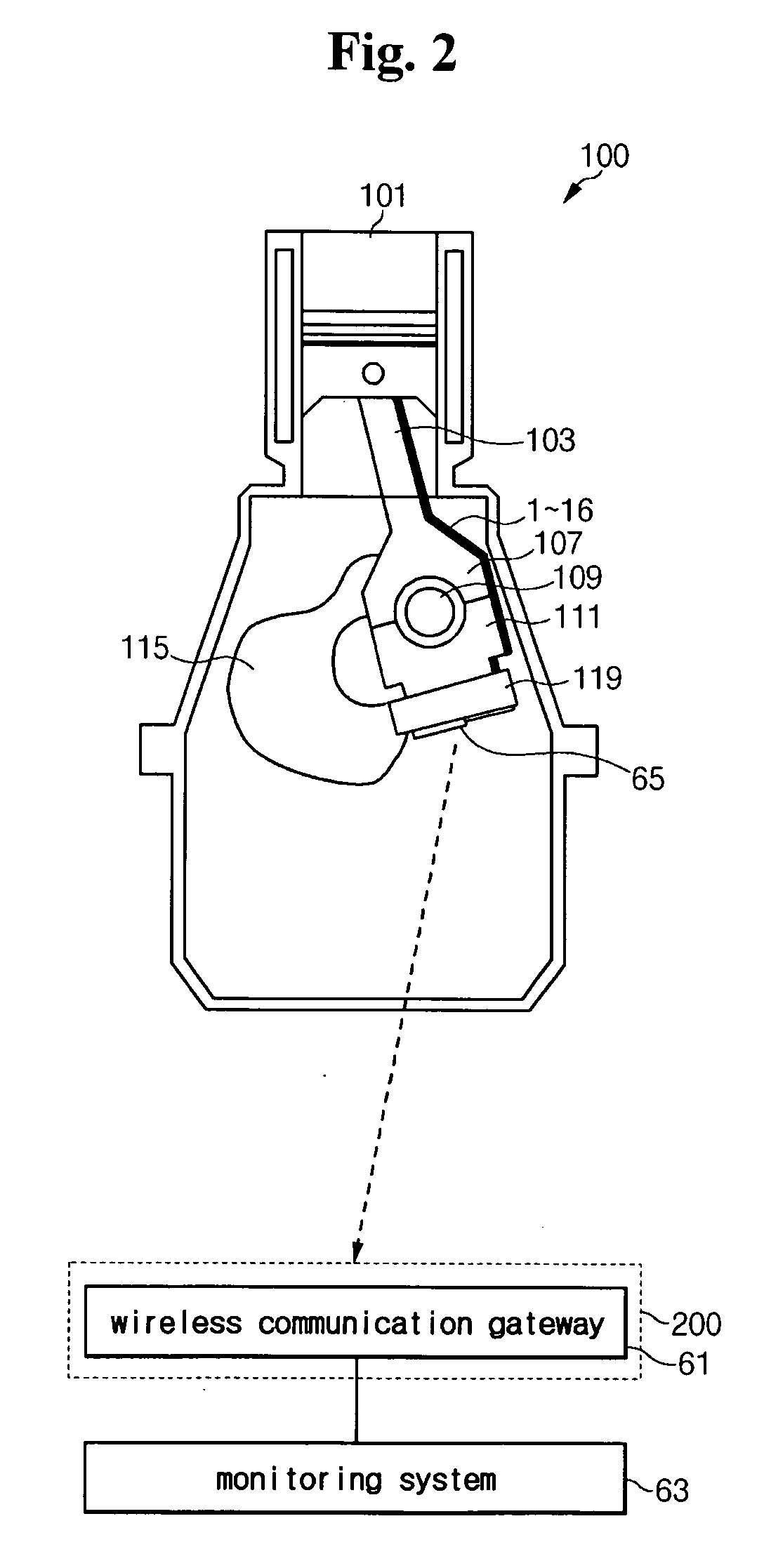 Method and apparatus for measuring piston temperature