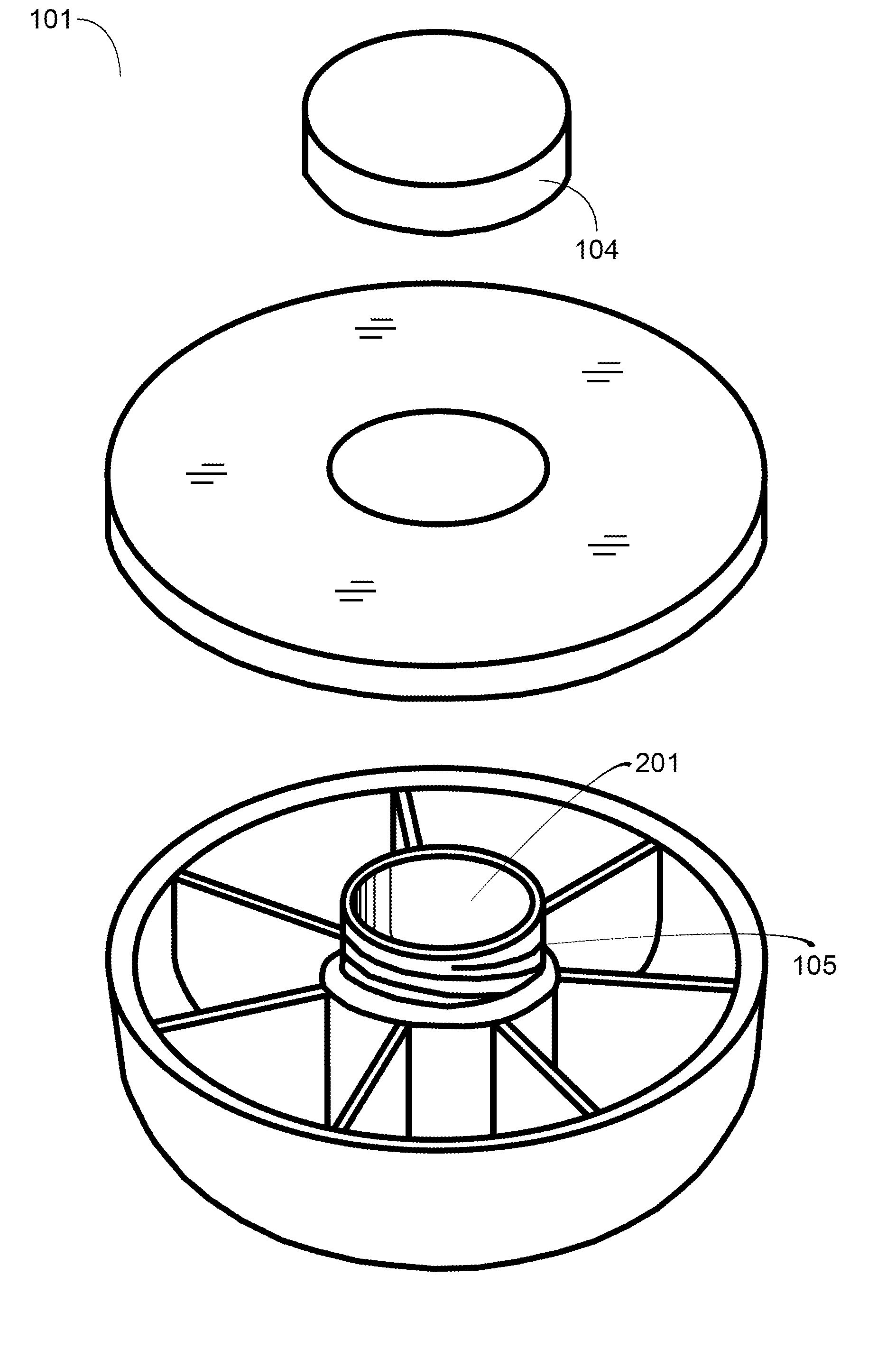 Multi-compartment container for the secure storage of therapeutic agents