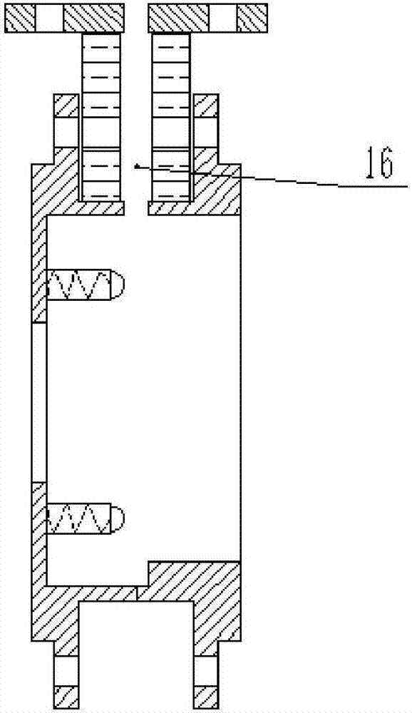 Knife-shaped gate valve body and manufacturing process thereof