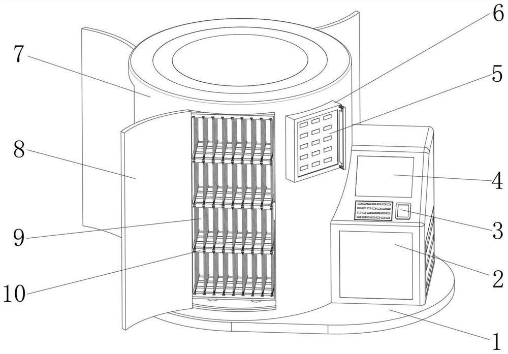 University library management equipment and intelligent management method thereof