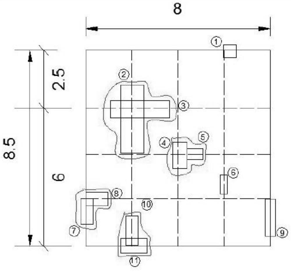 Dynamic compaction treatment method for karst foundation